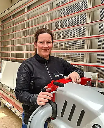 Manuela Schürch-Keller, Schreinerin EFZ, Werkstattleitung