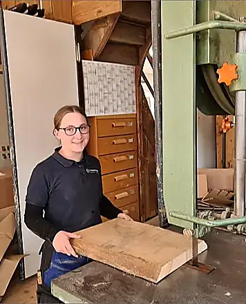 Marina Eugster, Auszubildende Schreinerin EFZ
